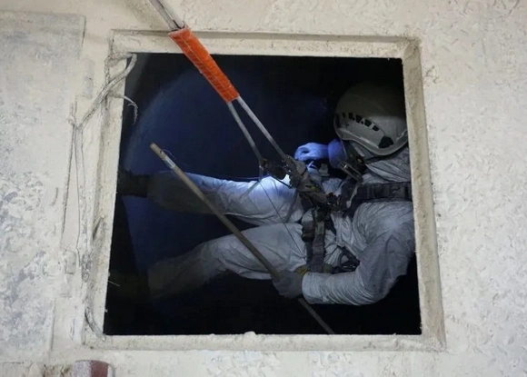 Usługi wysokościowe metodą dostępu linowego - zdjęcie